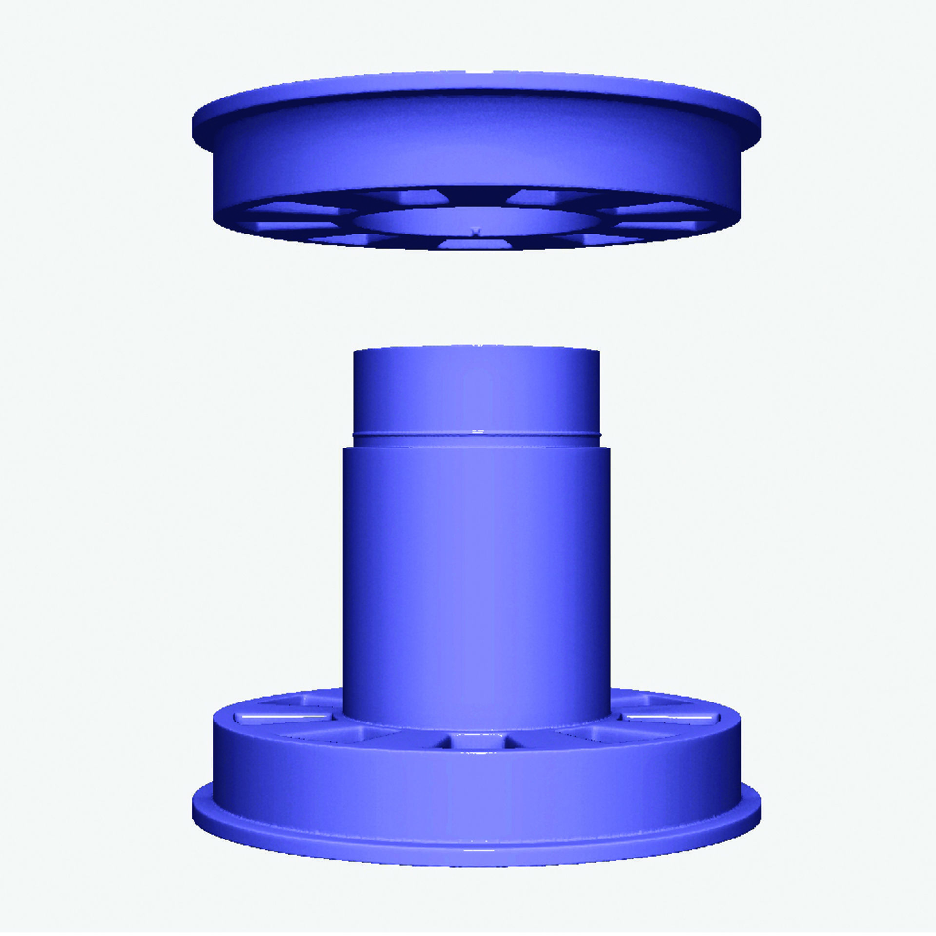 25 mm 3D Printer Filament Spool Holder 3D print model_1