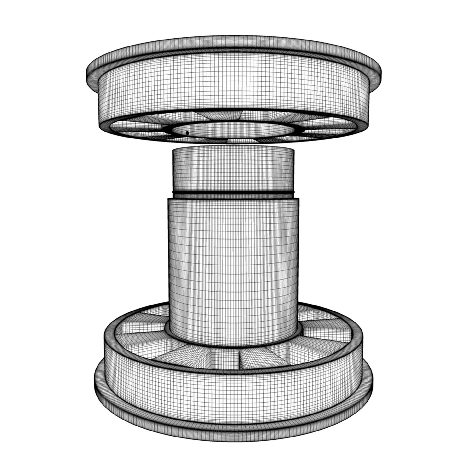 25 mm 3D Printer Filament Spool Holder 3D print model_5