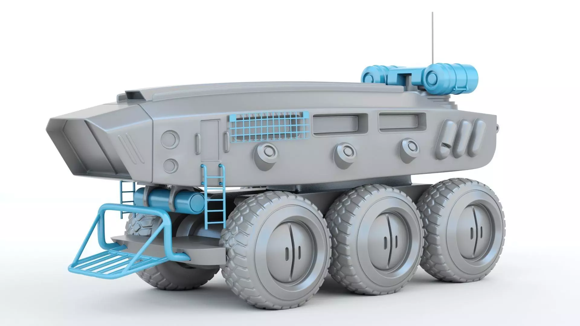 Sci-fi  Vehicle 3D print model_0