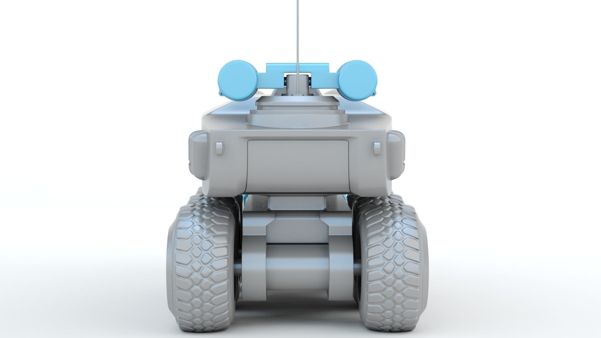 Sci-fi  Vehicle 3D print model_5