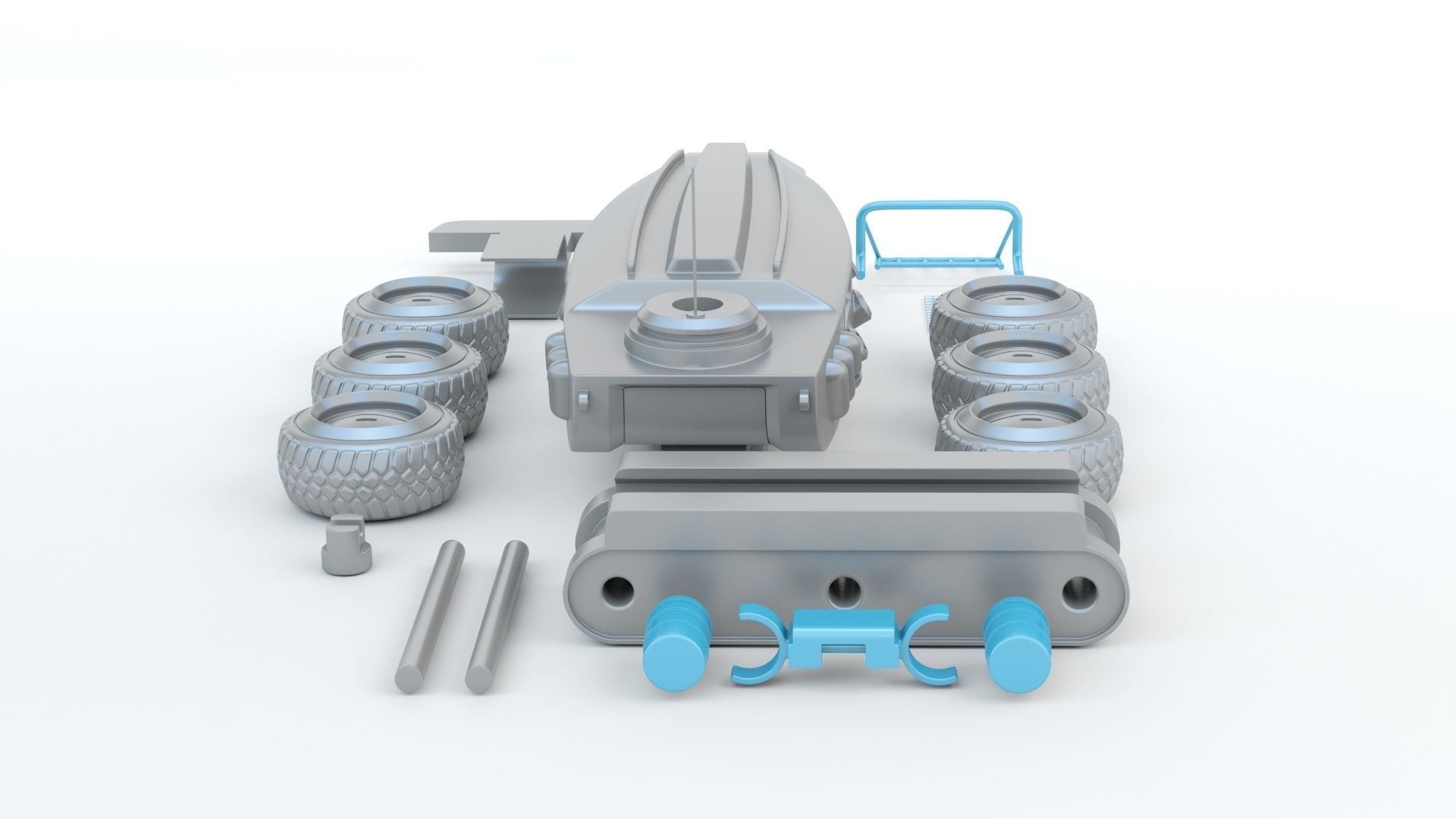 Sci-fi  Vehicle 3D print model_13