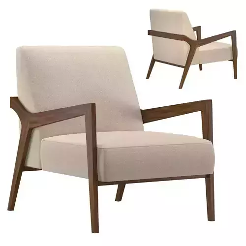 Barney Club Chair by Studio Van den Akker