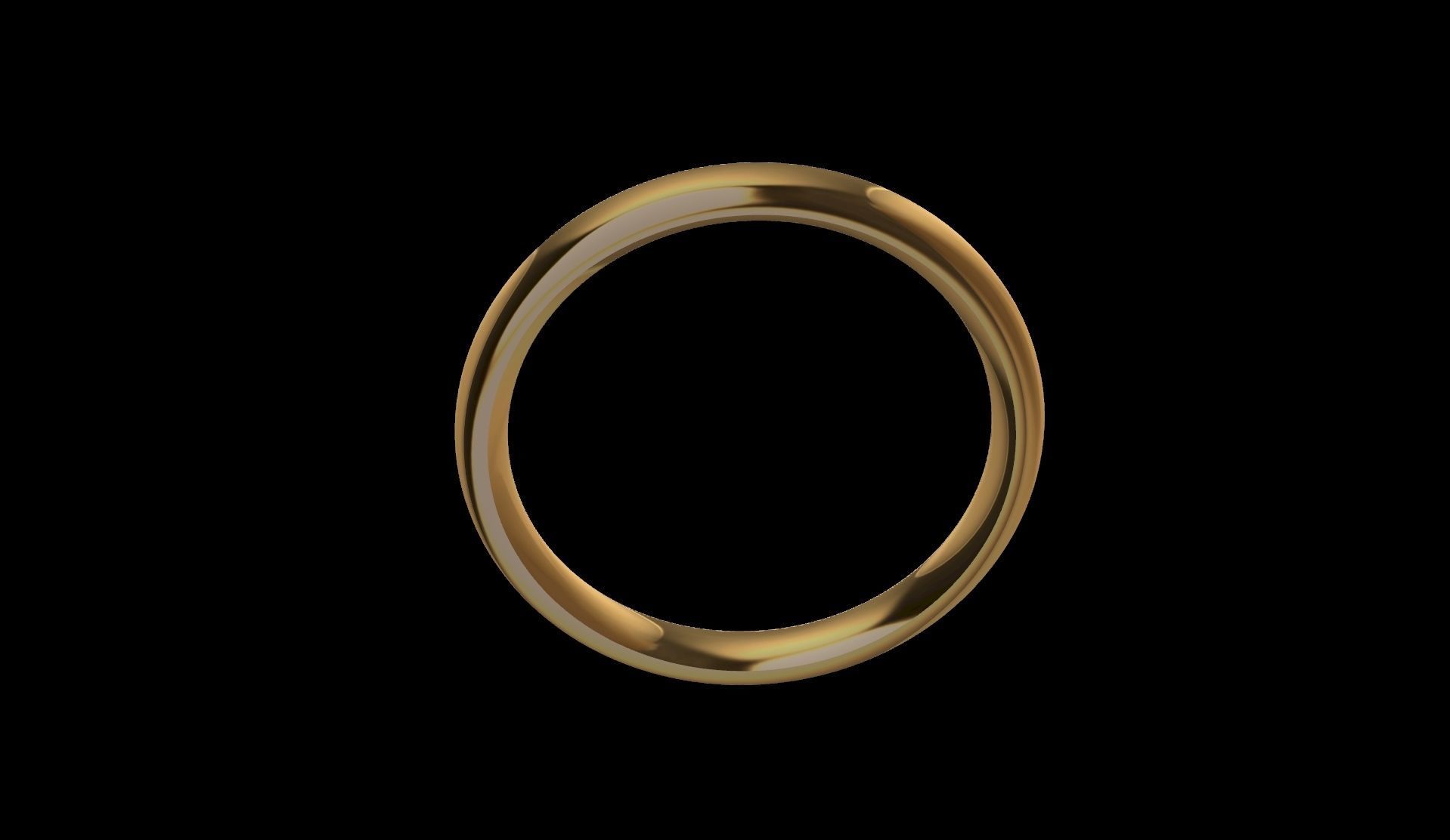 comfort plain band 4 sizes stl verified 3D print model_15