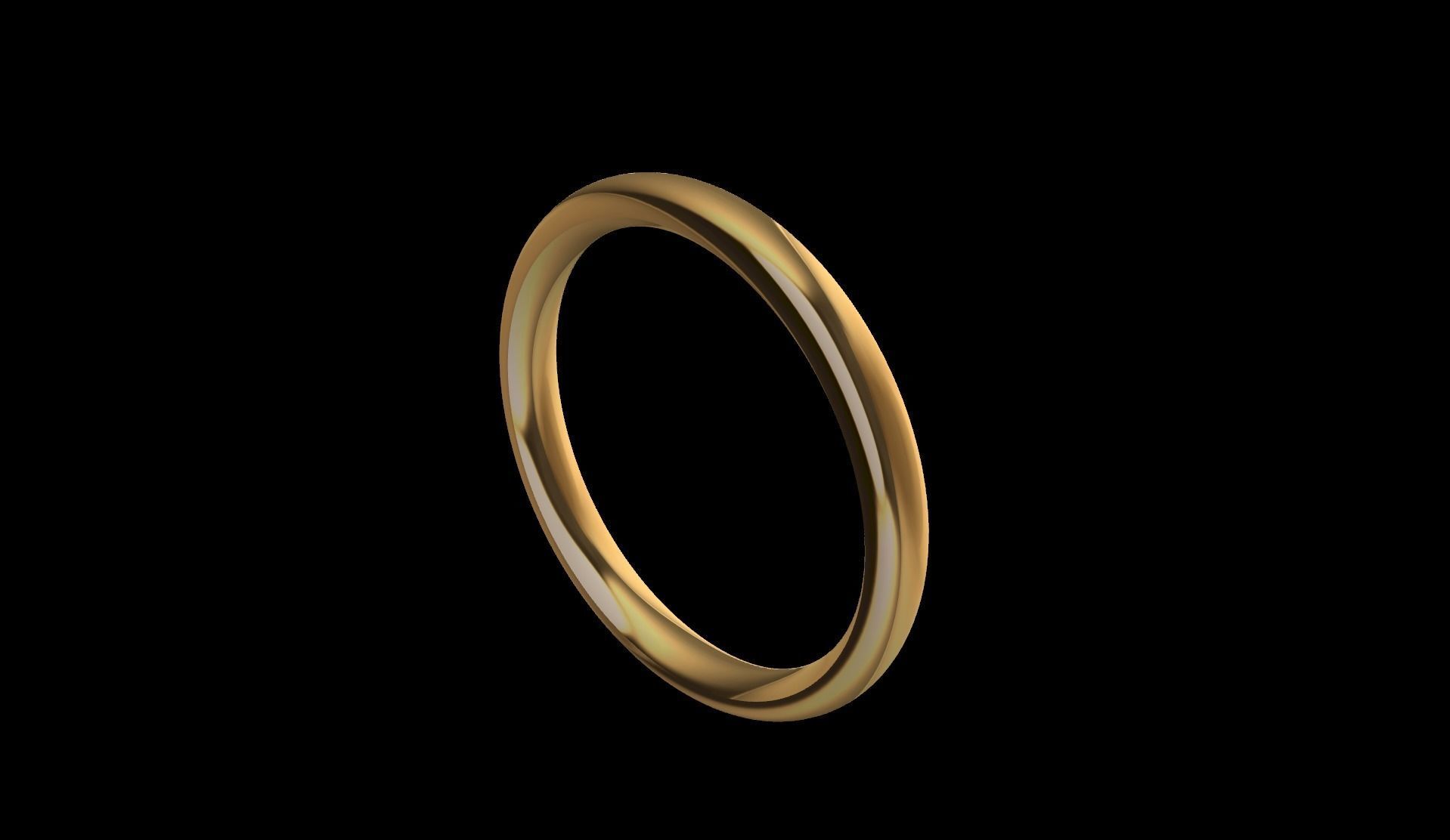 comfort plain band 4 sizes stl verified 3D print model_24