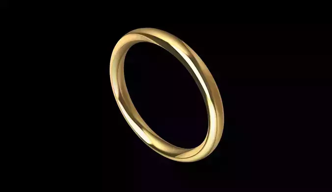 comfort plain band 4 sizes stl verified