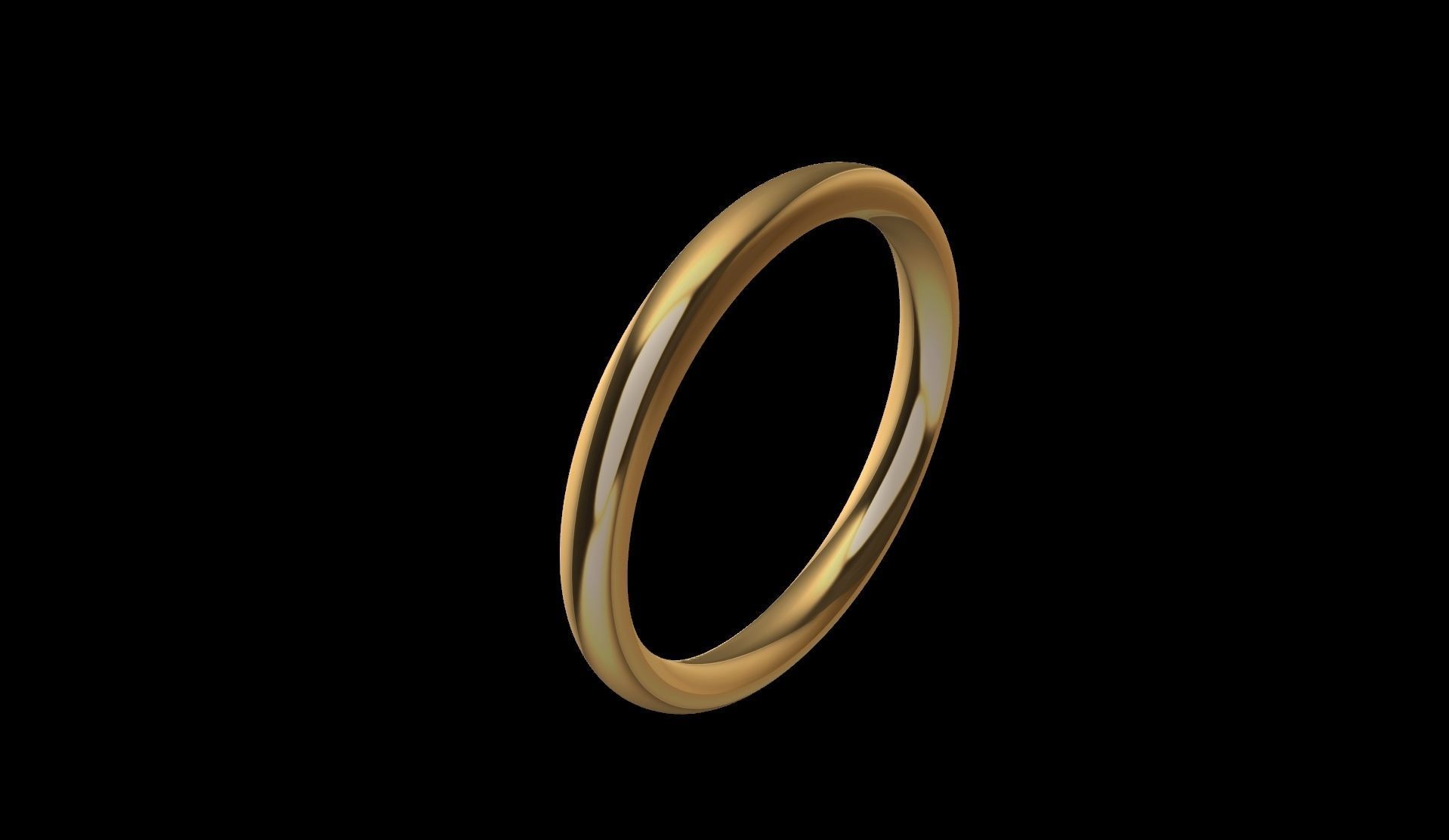 comfort plain band 4 sizes stl verified 3D print model_22