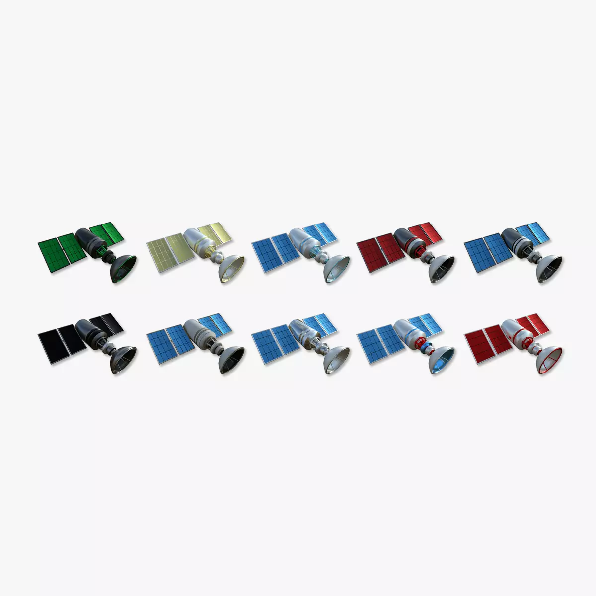 10 Satellite D Collection - SciFi Space Design _0