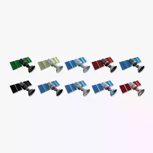 10 Satellite D Collection - SciFi Space Design 