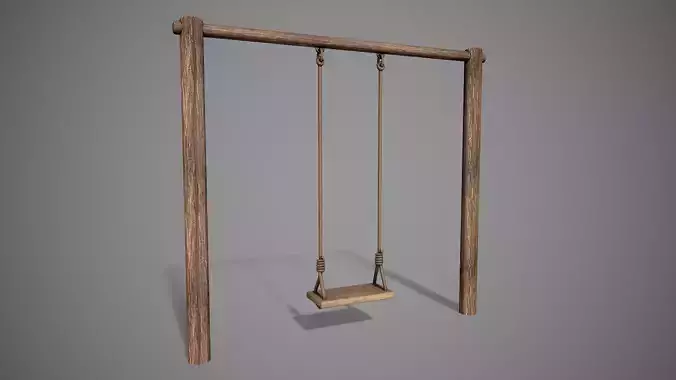 Old Wooden Swing