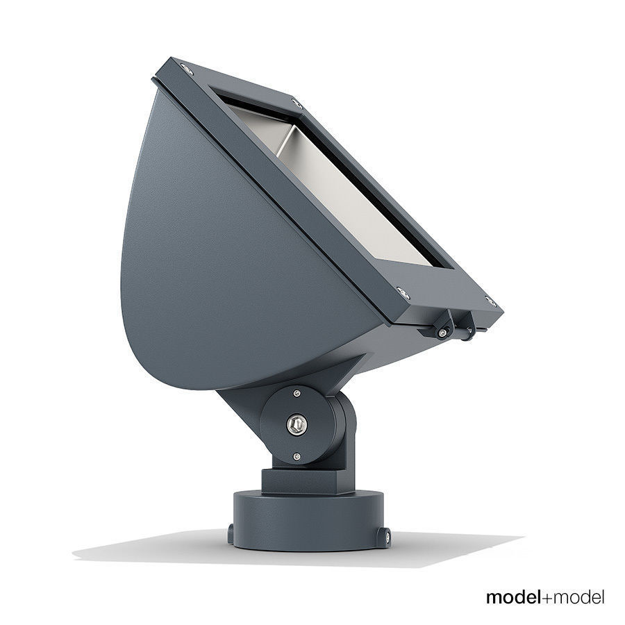 Projector Erco Focalflood 3D model_0