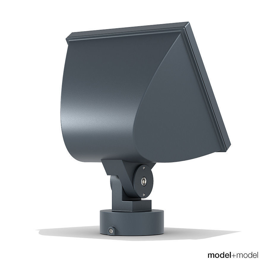 Projector Erco Focalflood 3D model_1