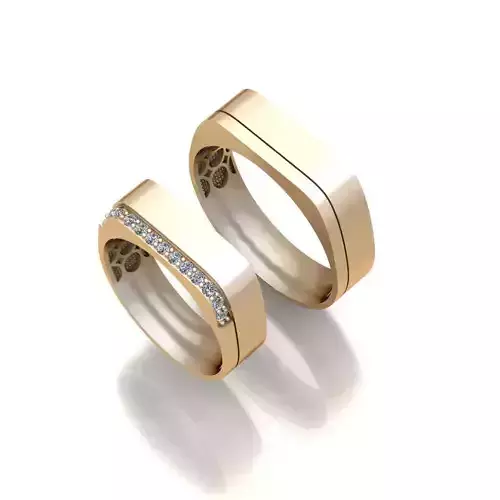 Ready to print jewelry engagement ring