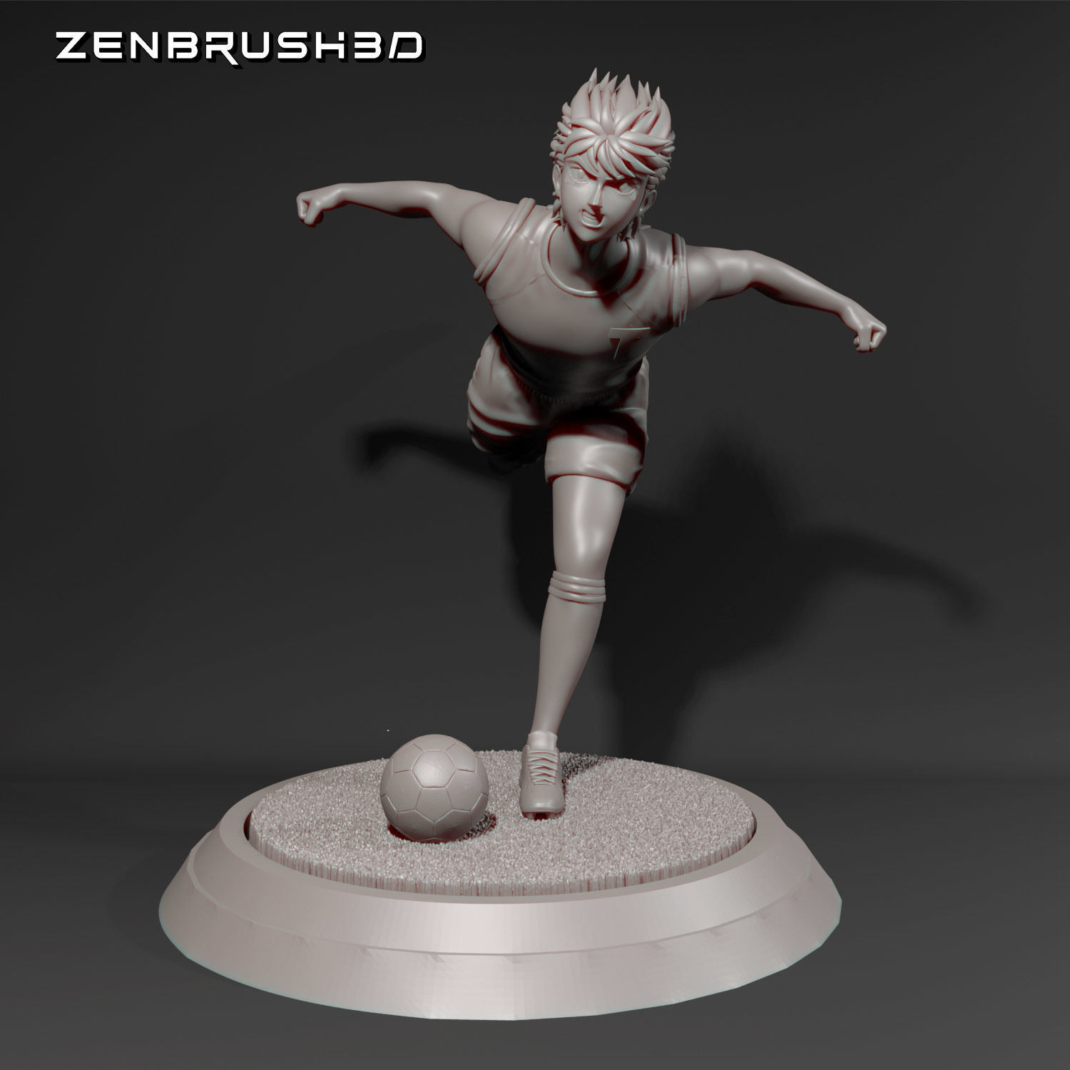 SUPER CHAMPIONS  - KOJIRO HYUGA 3D print model_3