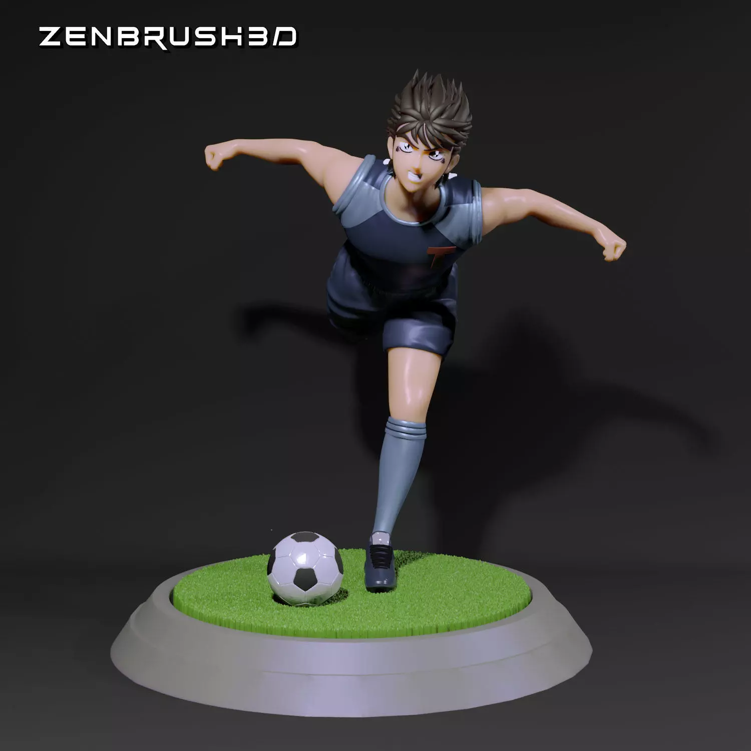 SUPER CHAMPIONS  - KOJIRO HYUGA 3D print model_0