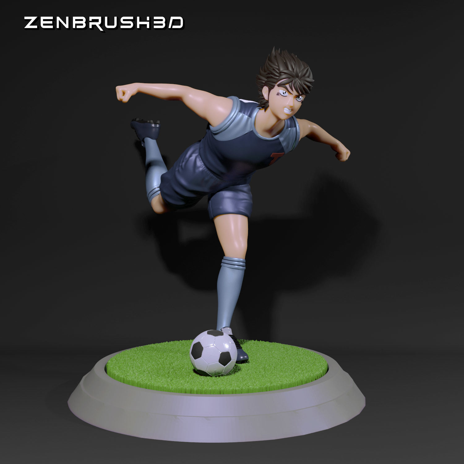 SUPER CHAMPIONS  - KOJIRO HYUGA 3D print model_1