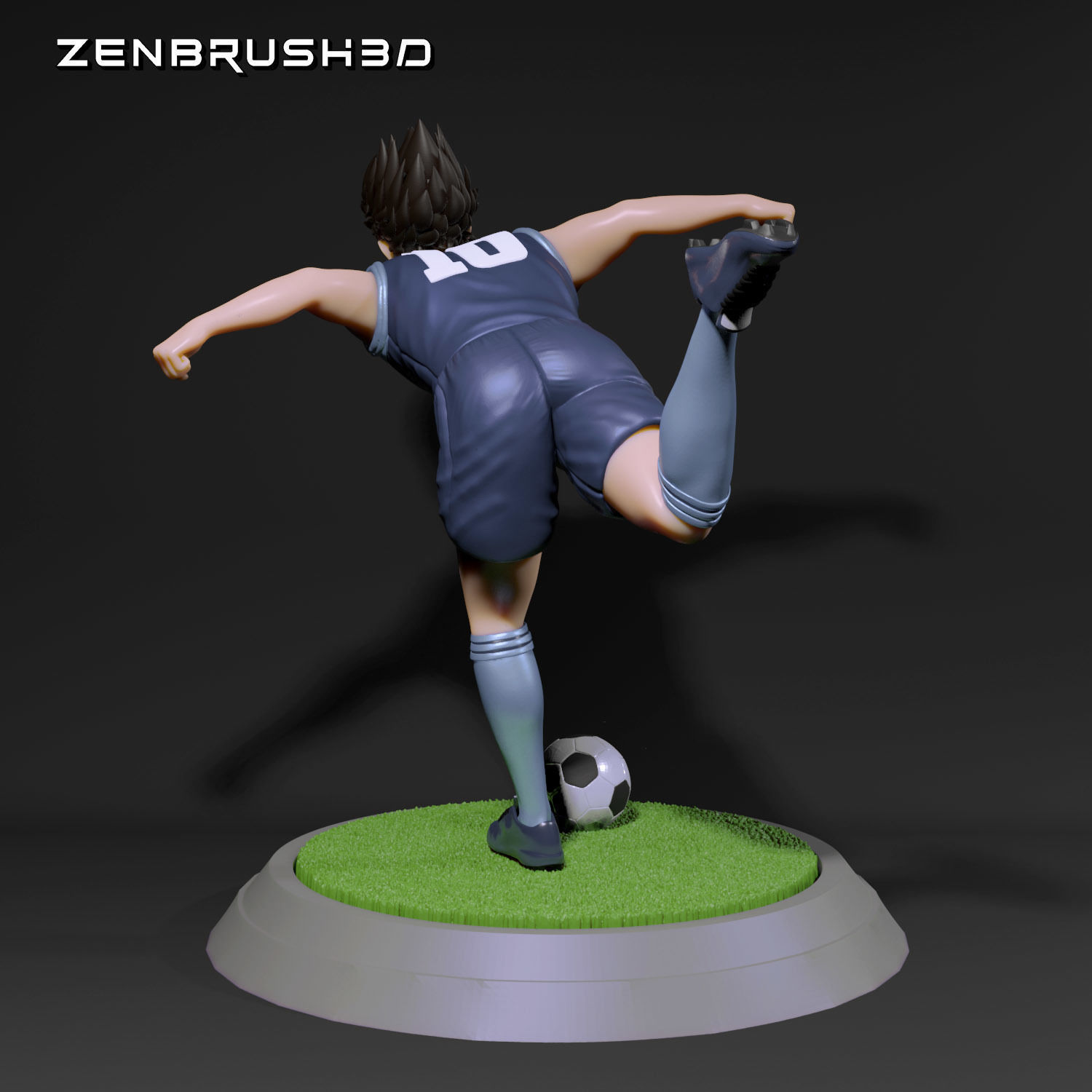 SUPER CHAMPIONS  - KOJIRO HYUGA 3D print model_2