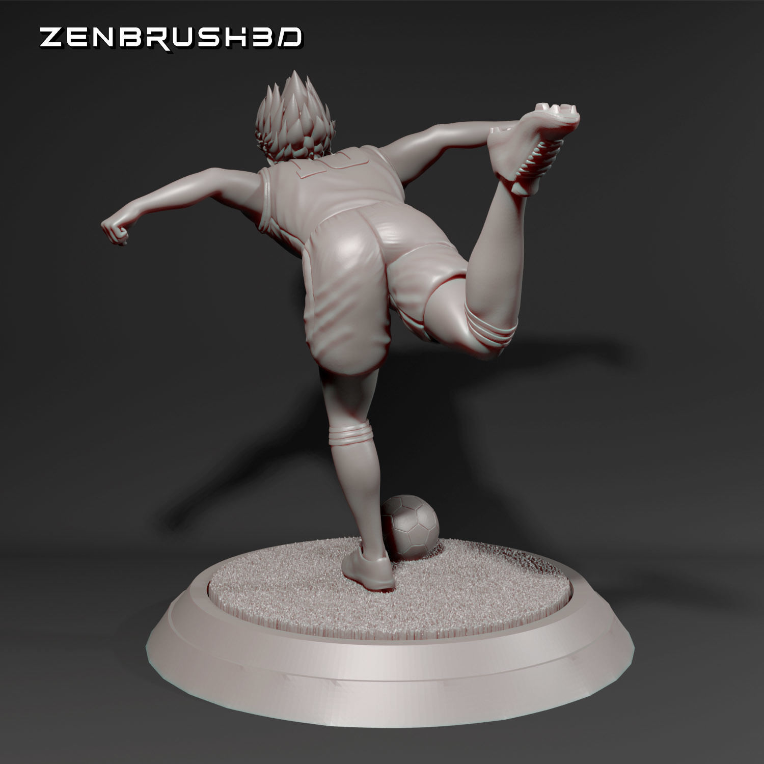 SUPER CHAMPIONS  - KOJIRO HYUGA 3D print model_5