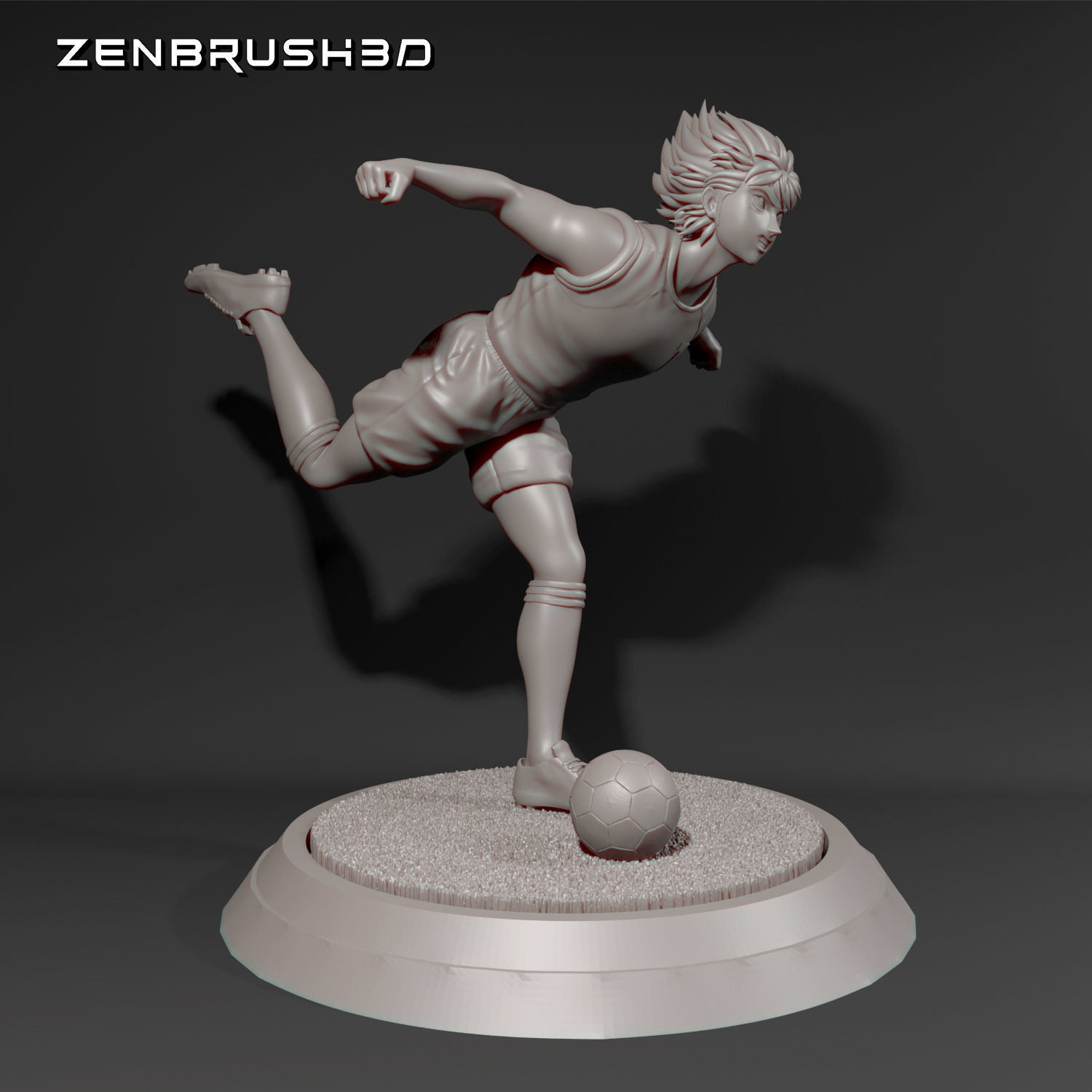SUPER CHAMPIONS  - KOJIRO HYUGA 3D print model_4