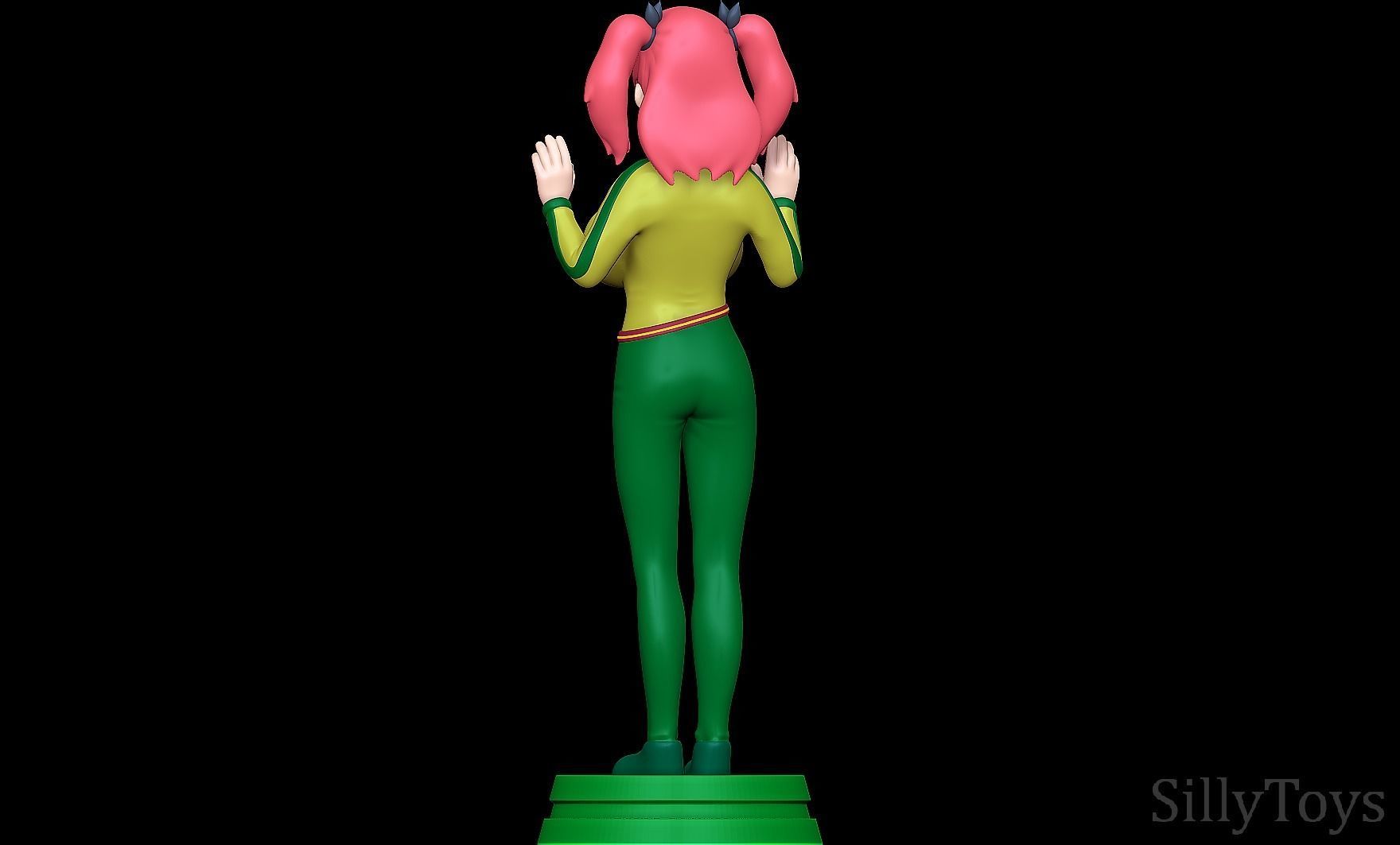Nene fujinoki Yolkian outfit 3D print model_3