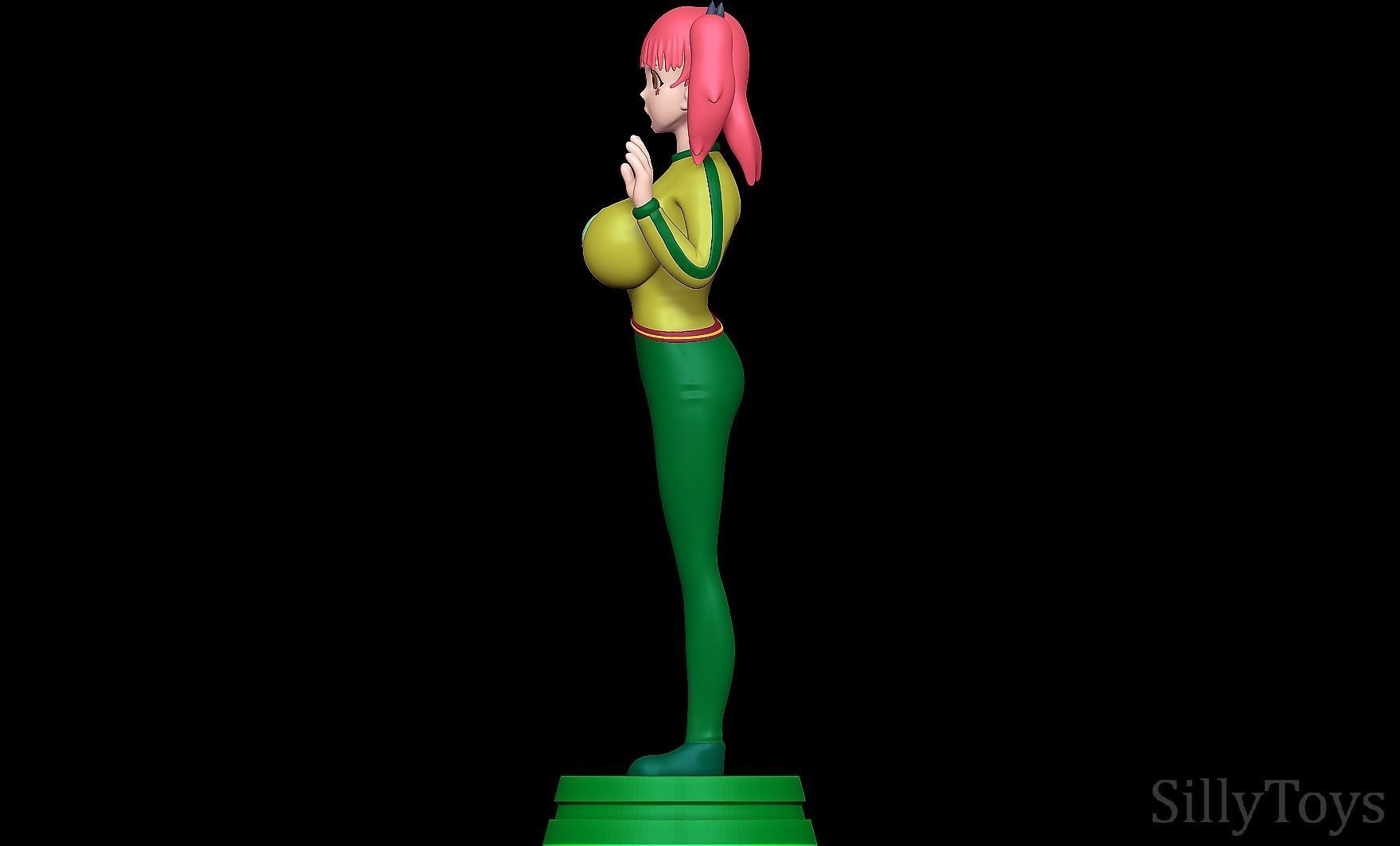 Nene fujinoki Yolkian outfit 3D print model_2