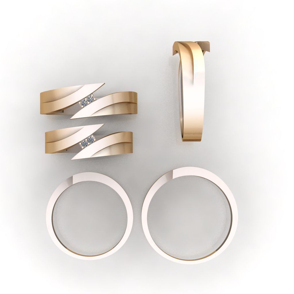 Ready to print jewelry engagement ring 3D print model_1