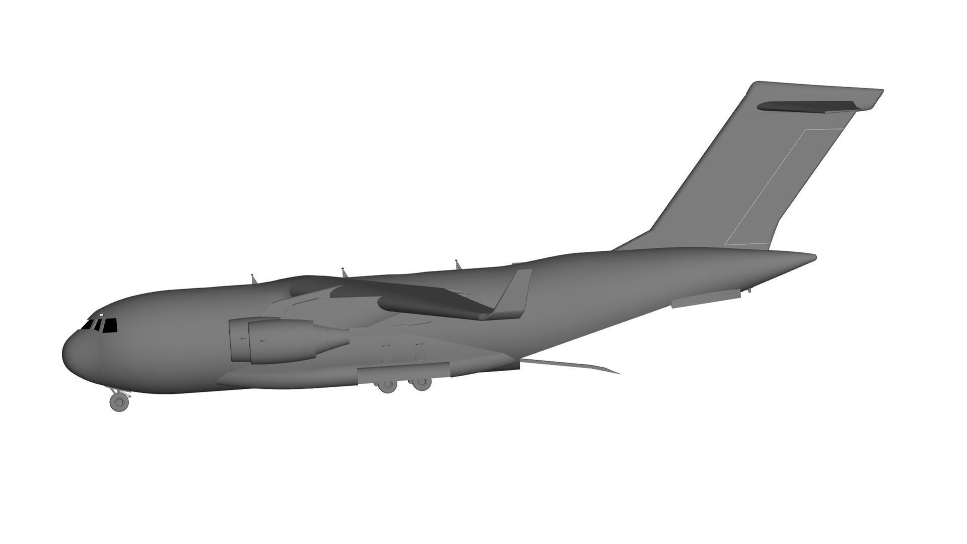 Boeing C-17 Globemaster III 3D model_3