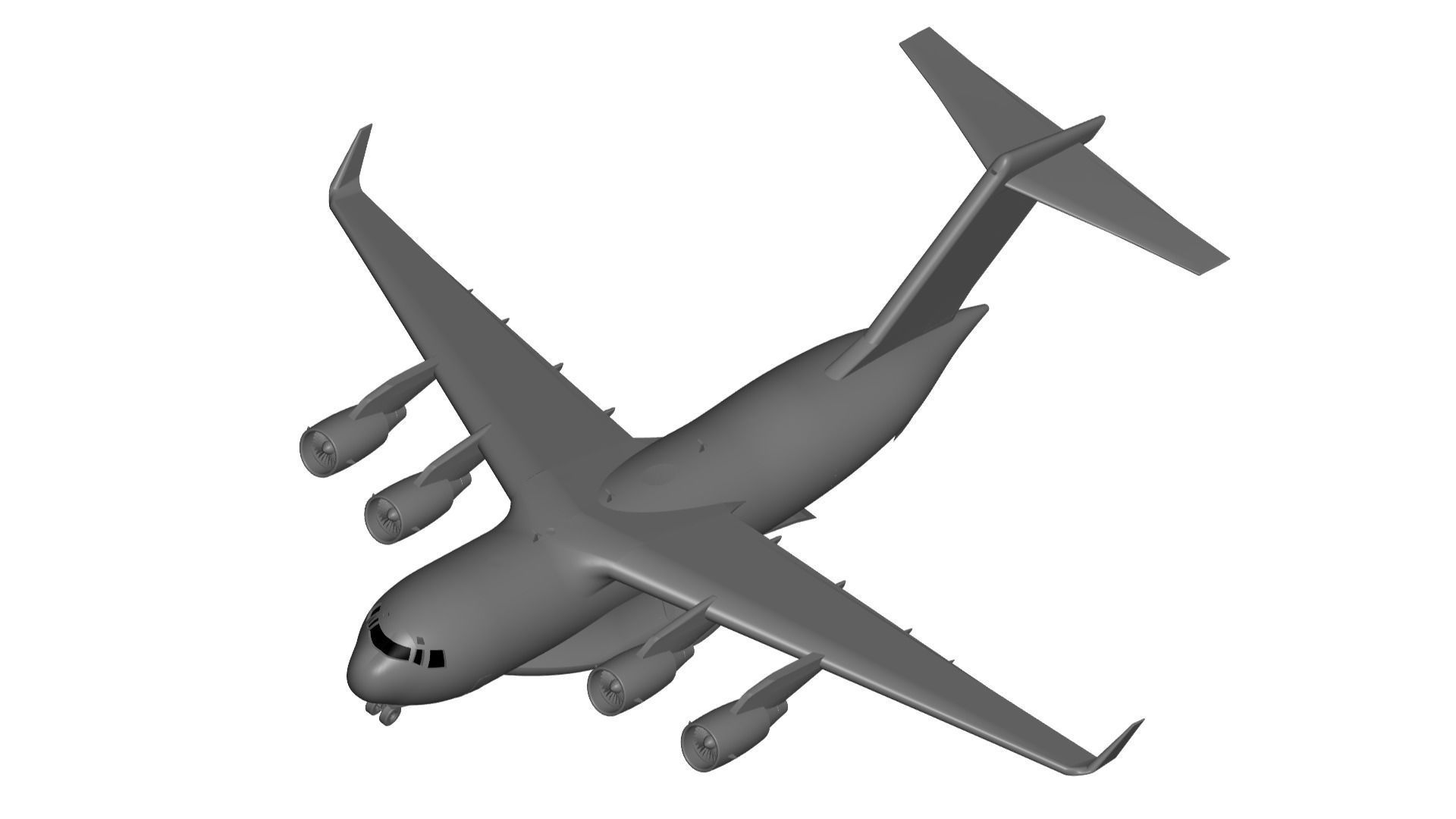 Boeing C-17 Globemaster III 3D model_2