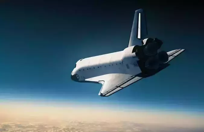 NASA space shuttle 3D model