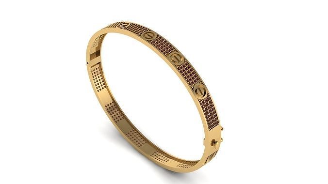 carter bracelet 01 3D print model