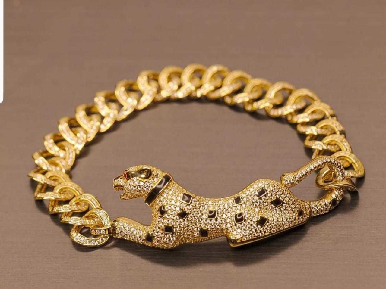 panther bracelet  4 3D print model_1