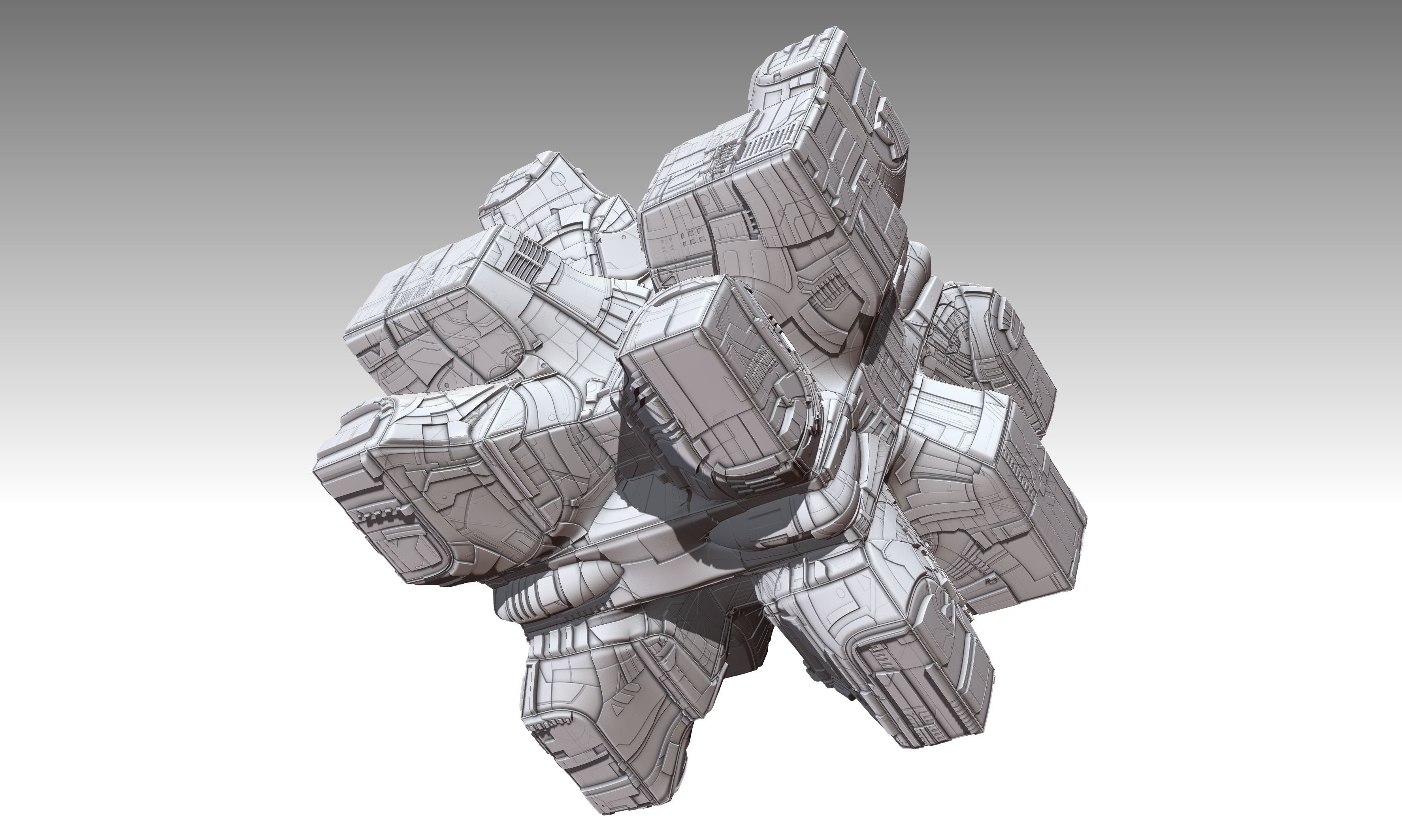 space equipment node 00164 3D model_8