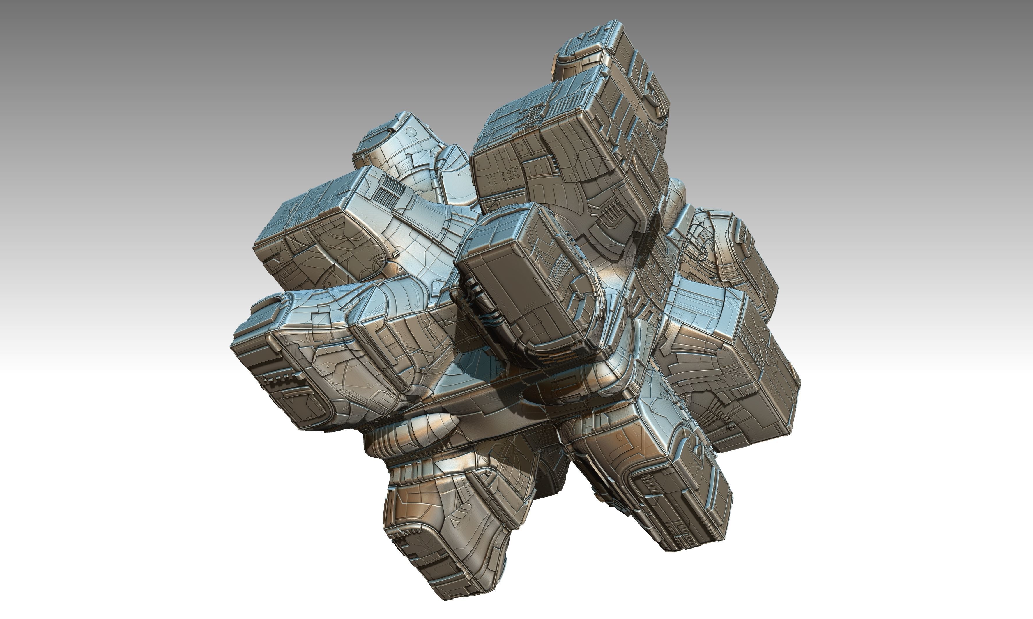 space equipment node 00164 3D model_7