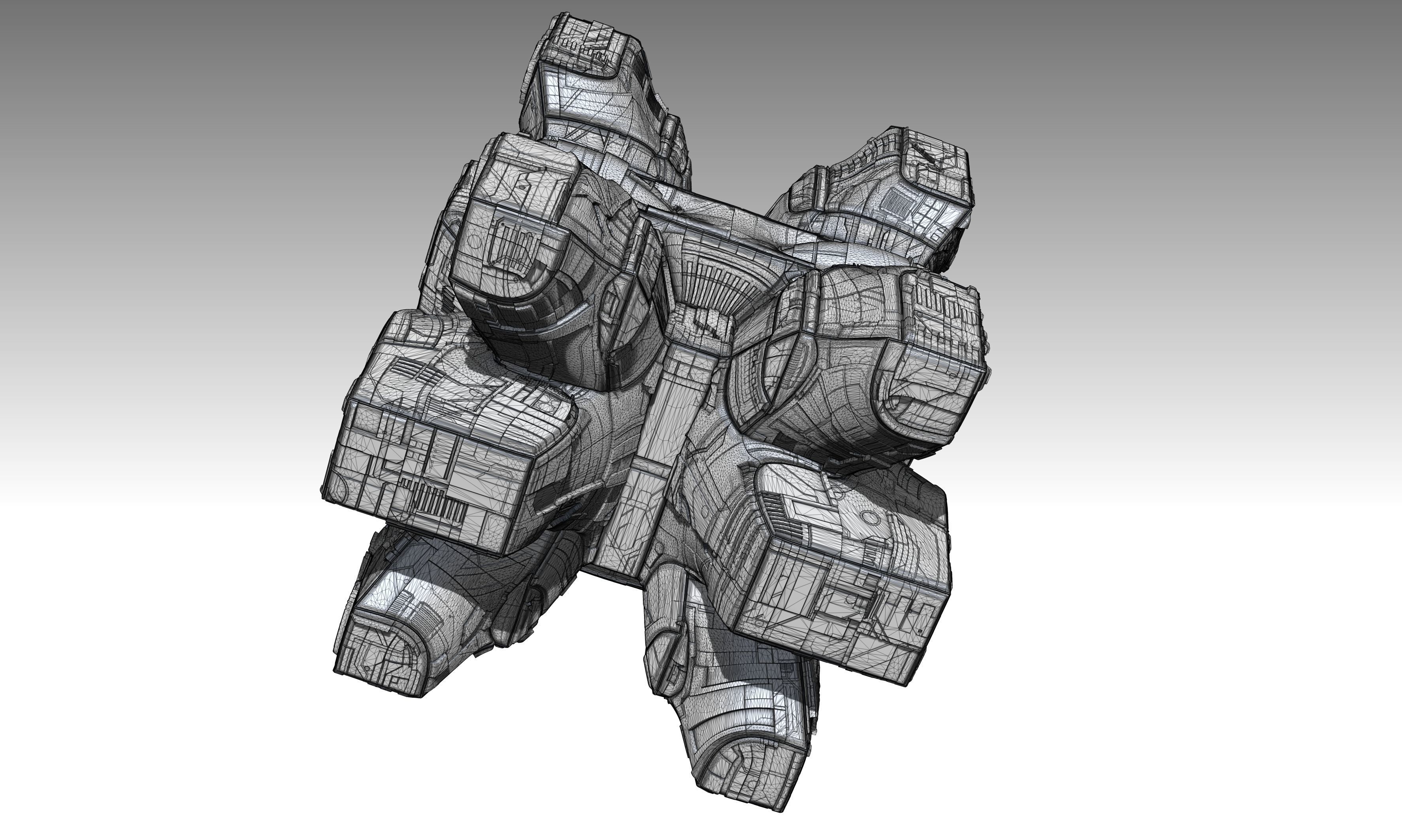 space equipment node 00164 3D model_27