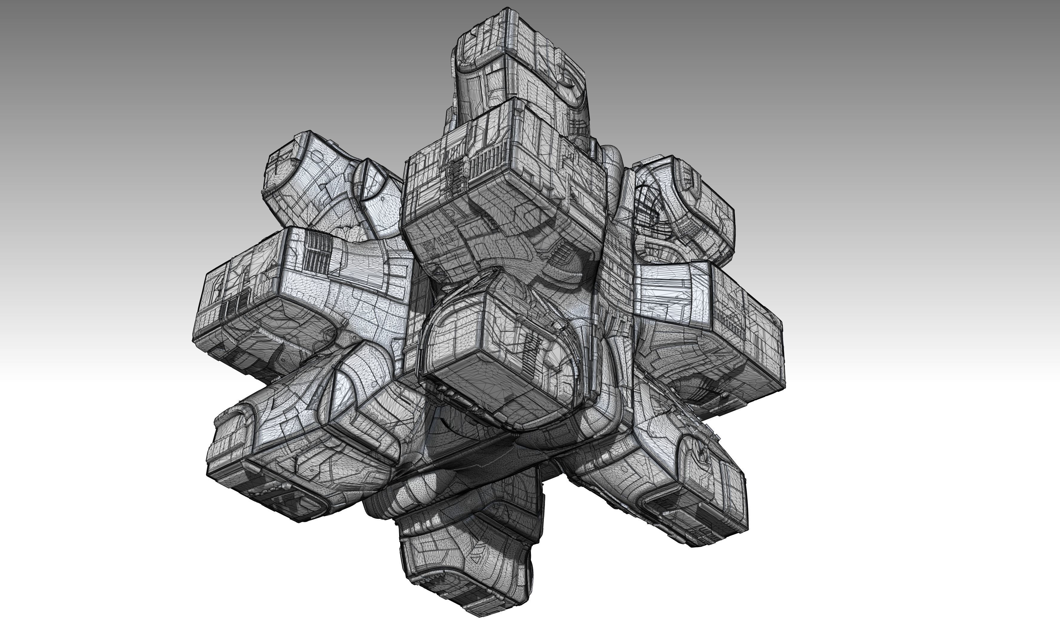 space equipment node 00164 3D model_24