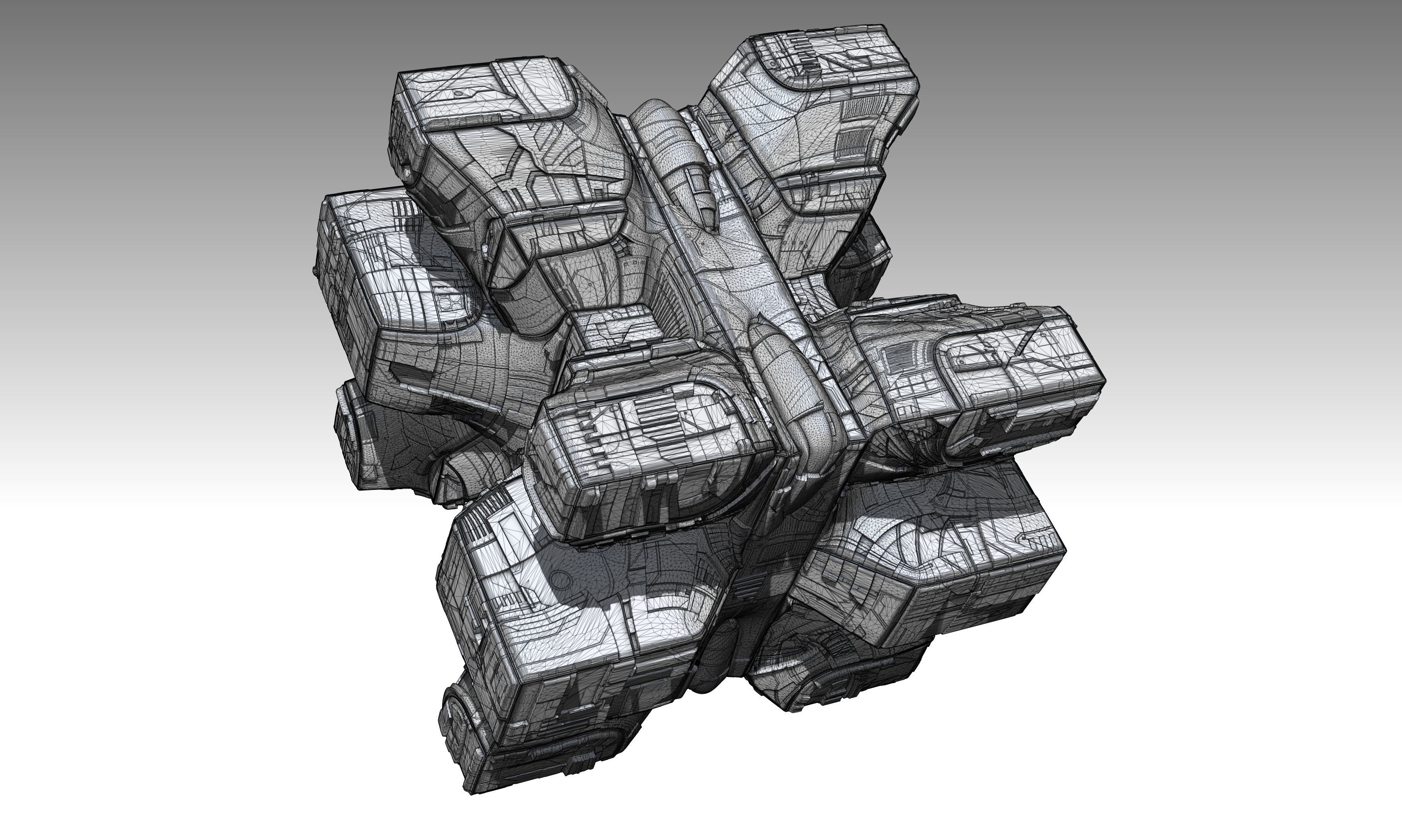 space equipment node 00164 3D model_18