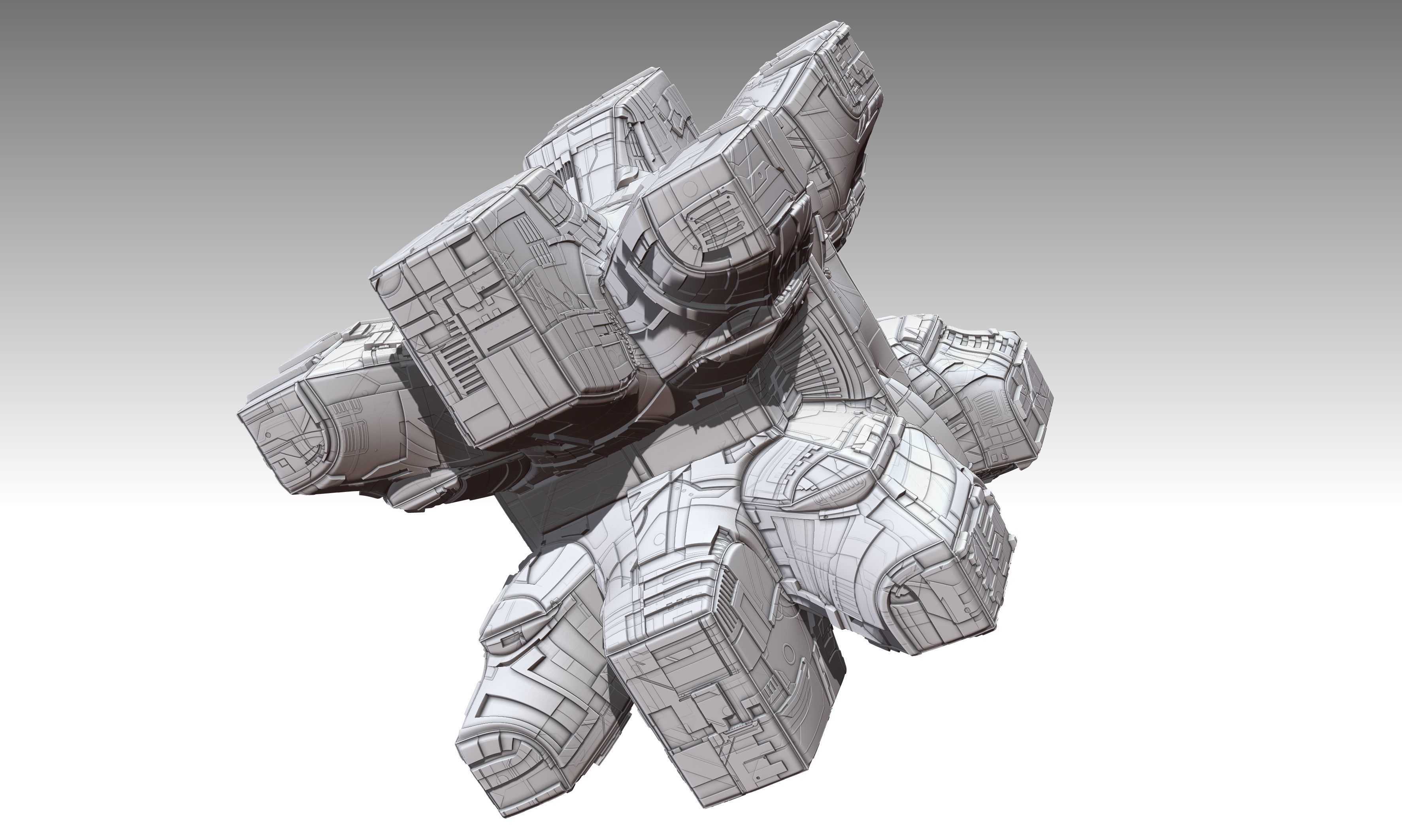 space equipment node 00164 3D model_14