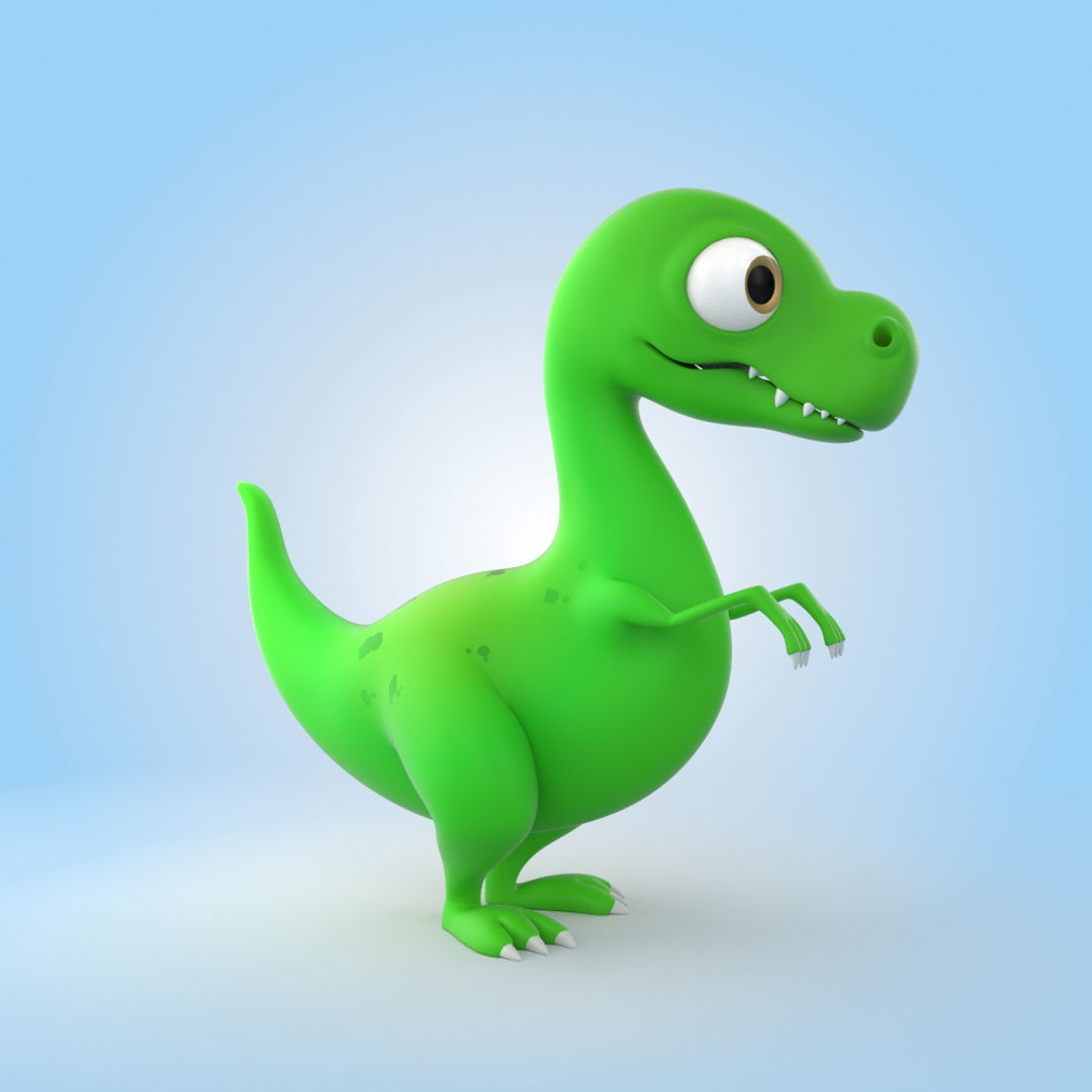 T-Rex dinosaur 3D model_1