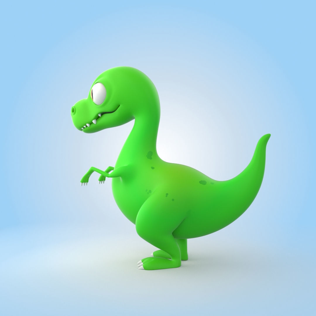 T-Rex dinosaur 3D model_3
