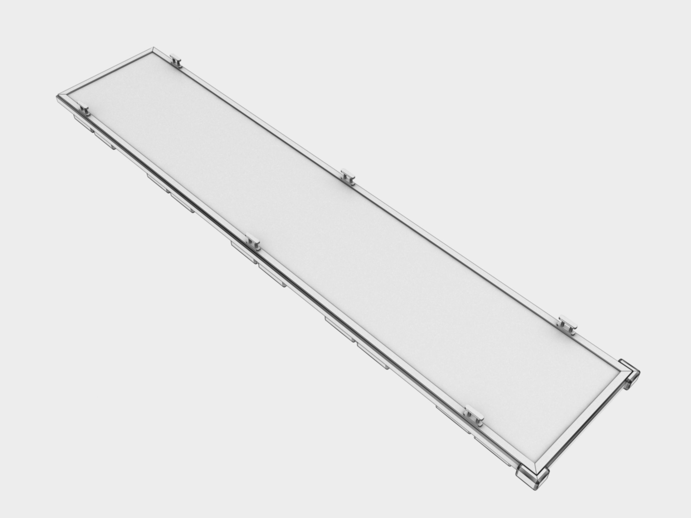 Floating Dock Low-poly 3D model_6