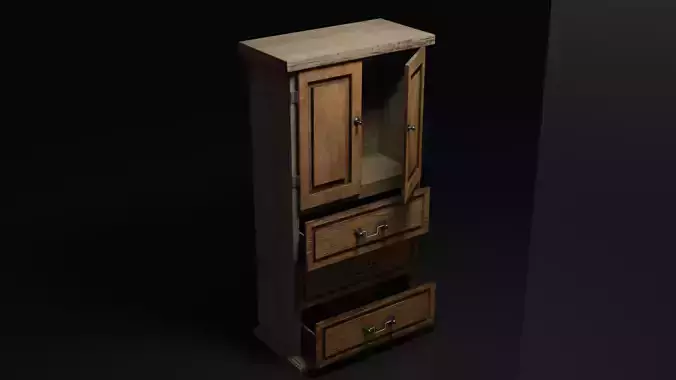table wooden cabinet