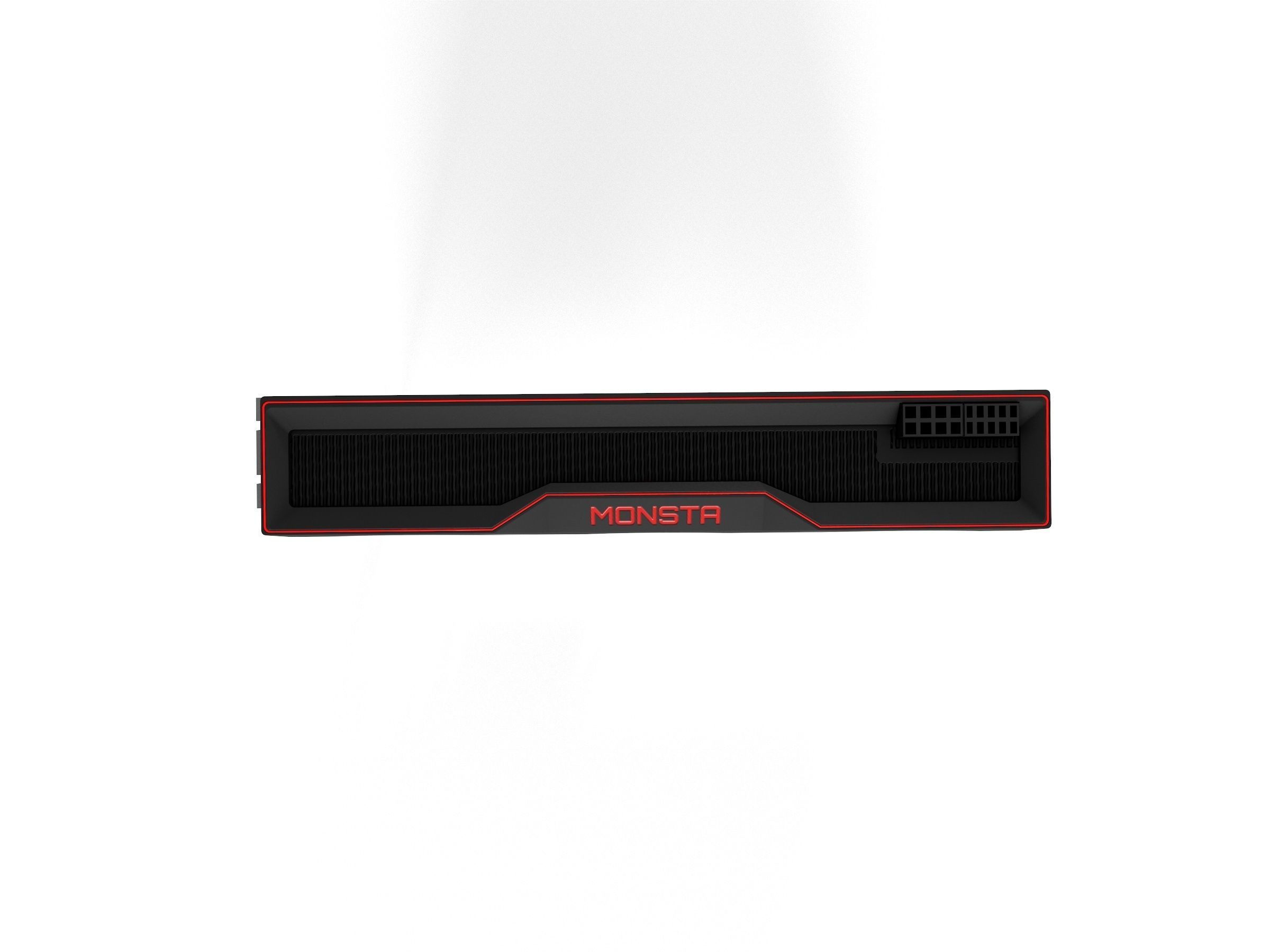 AMD RX 6900XT GPU Low-poly 3D model_5