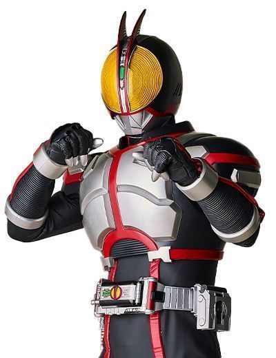 Kamen Rider Faiz Helmet 3D print model_4