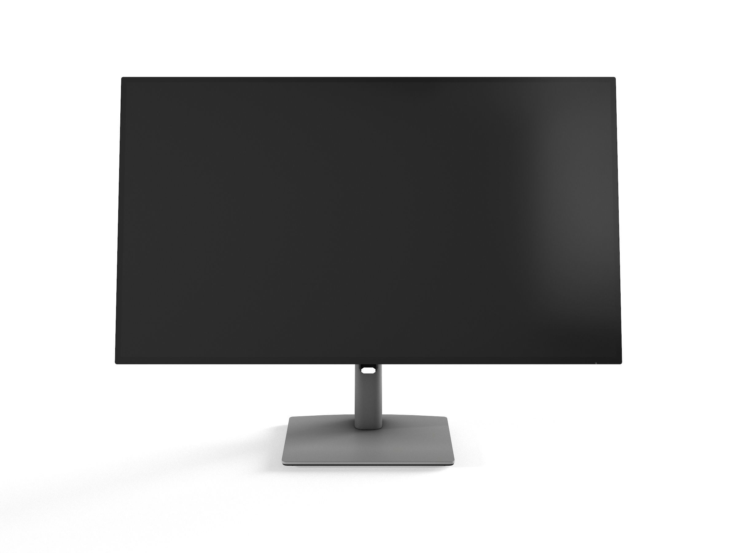 DELL U2722DE Monitor Low-poly 3D model_4