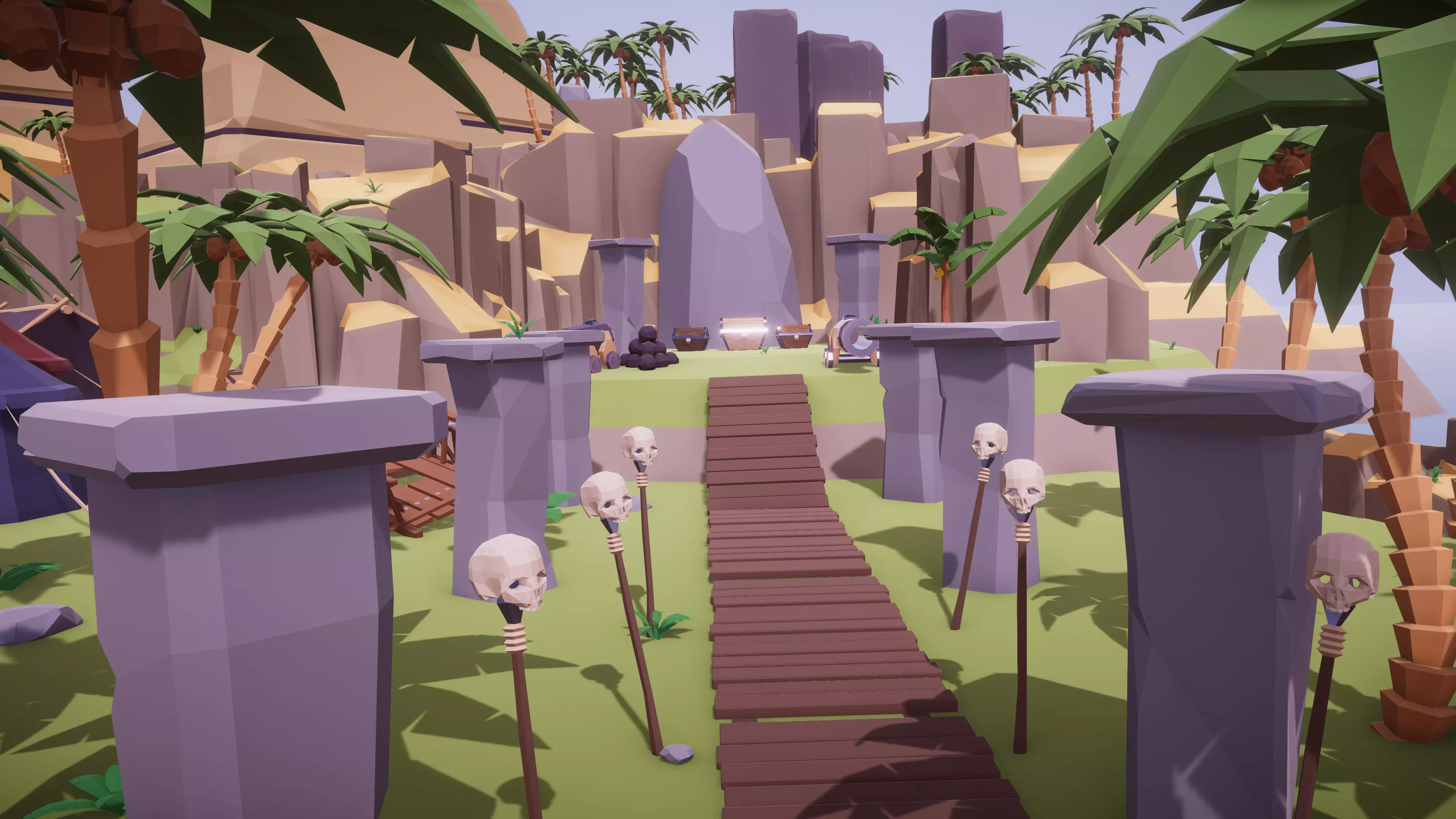 Low Poly Island Mega Pack RG Low-poly 3D model_4