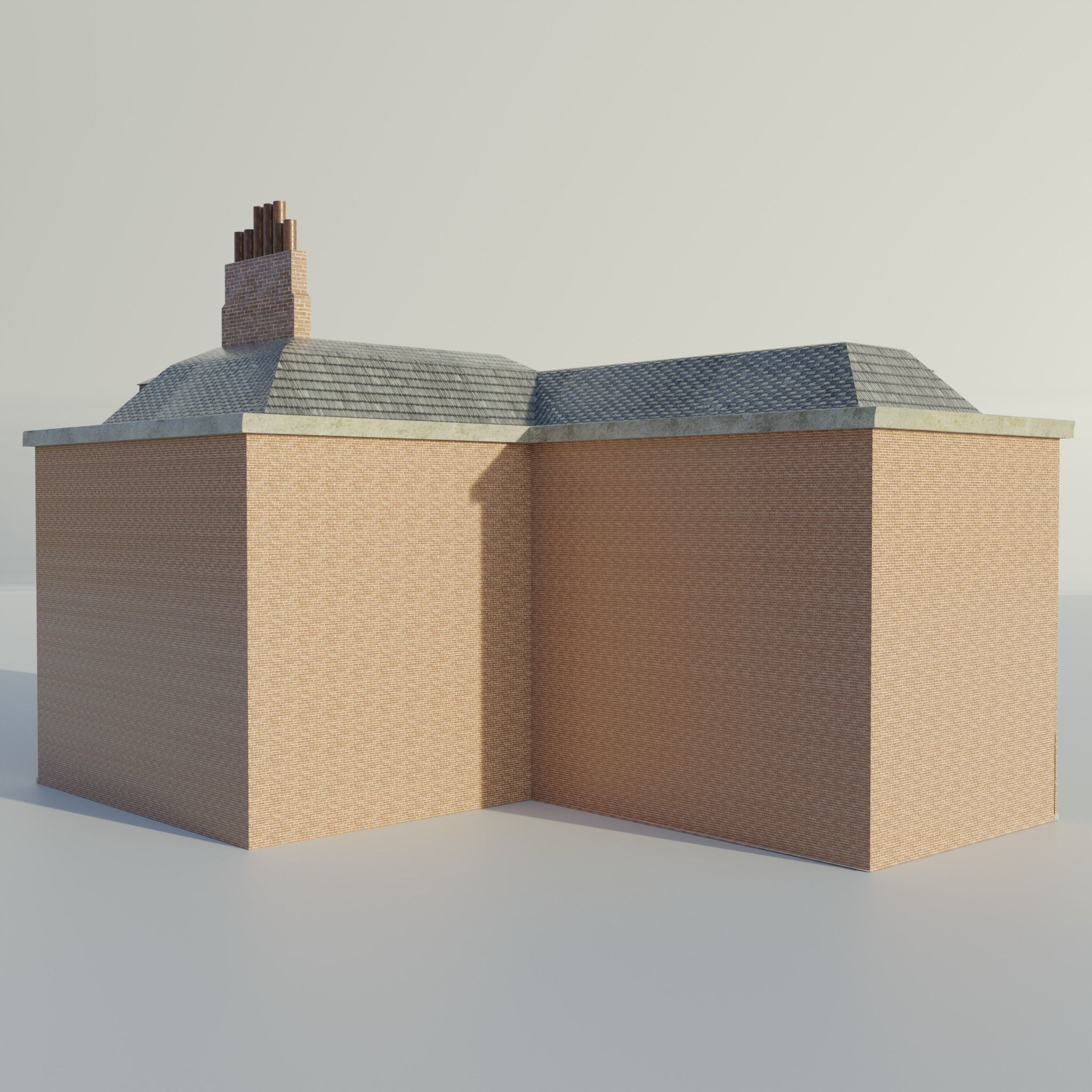 Building No 2 3D model_5