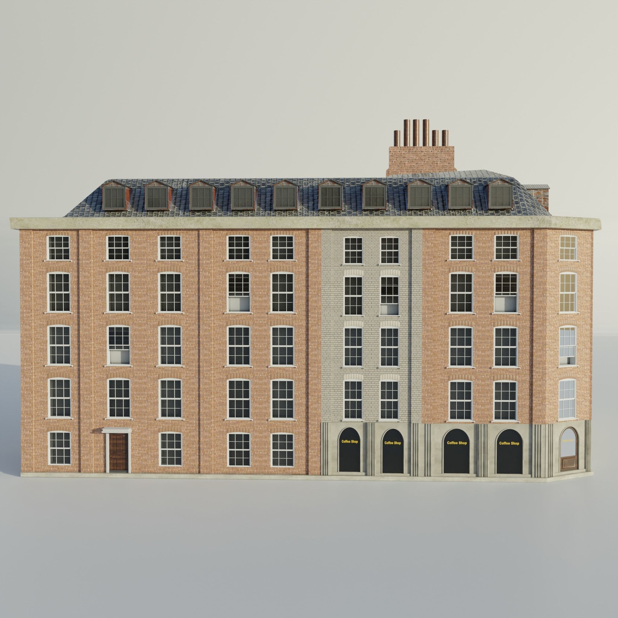 Building No 2 3D model_3