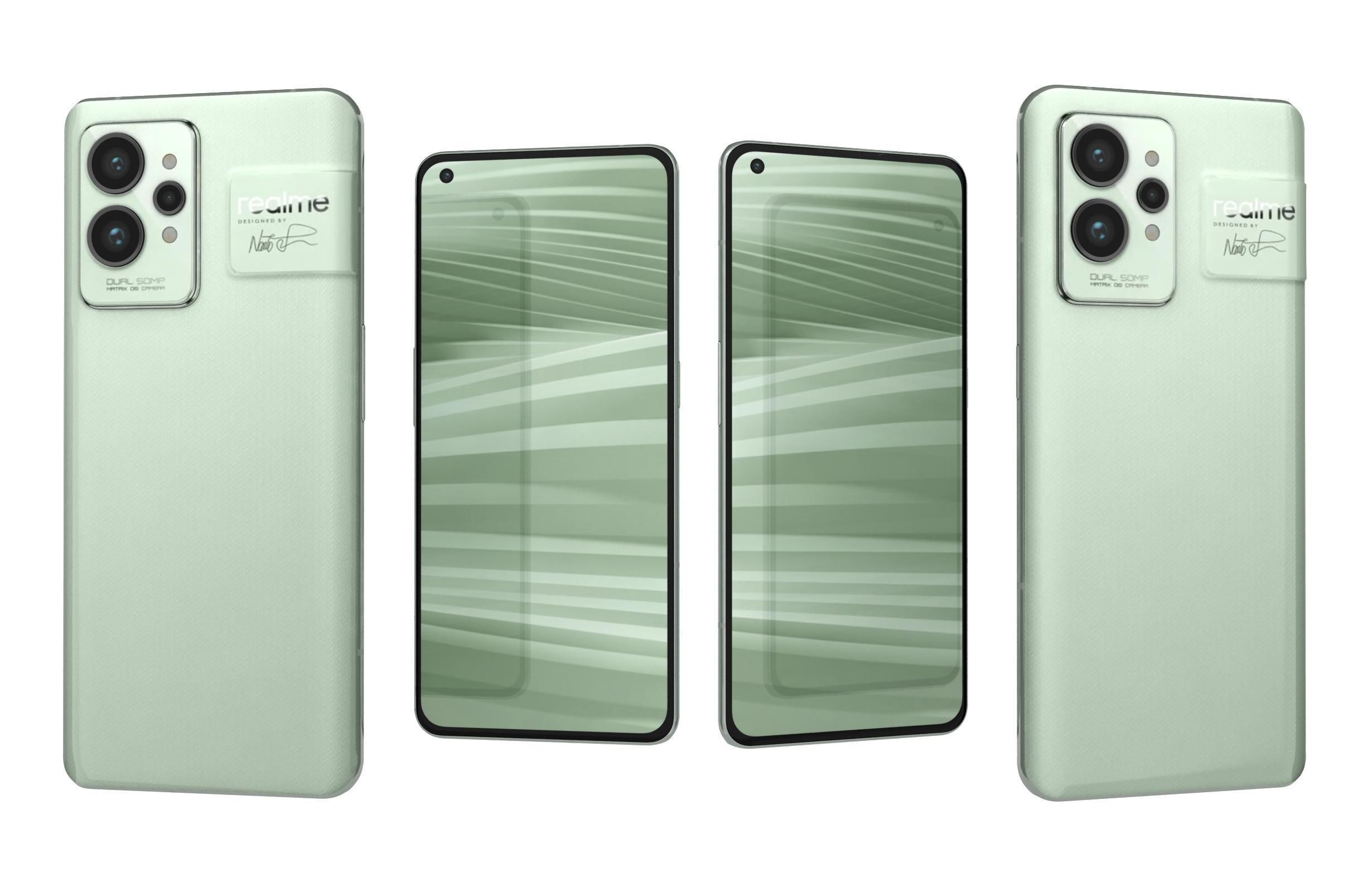 Realme 9 GT2 Pro Green 3D model_3