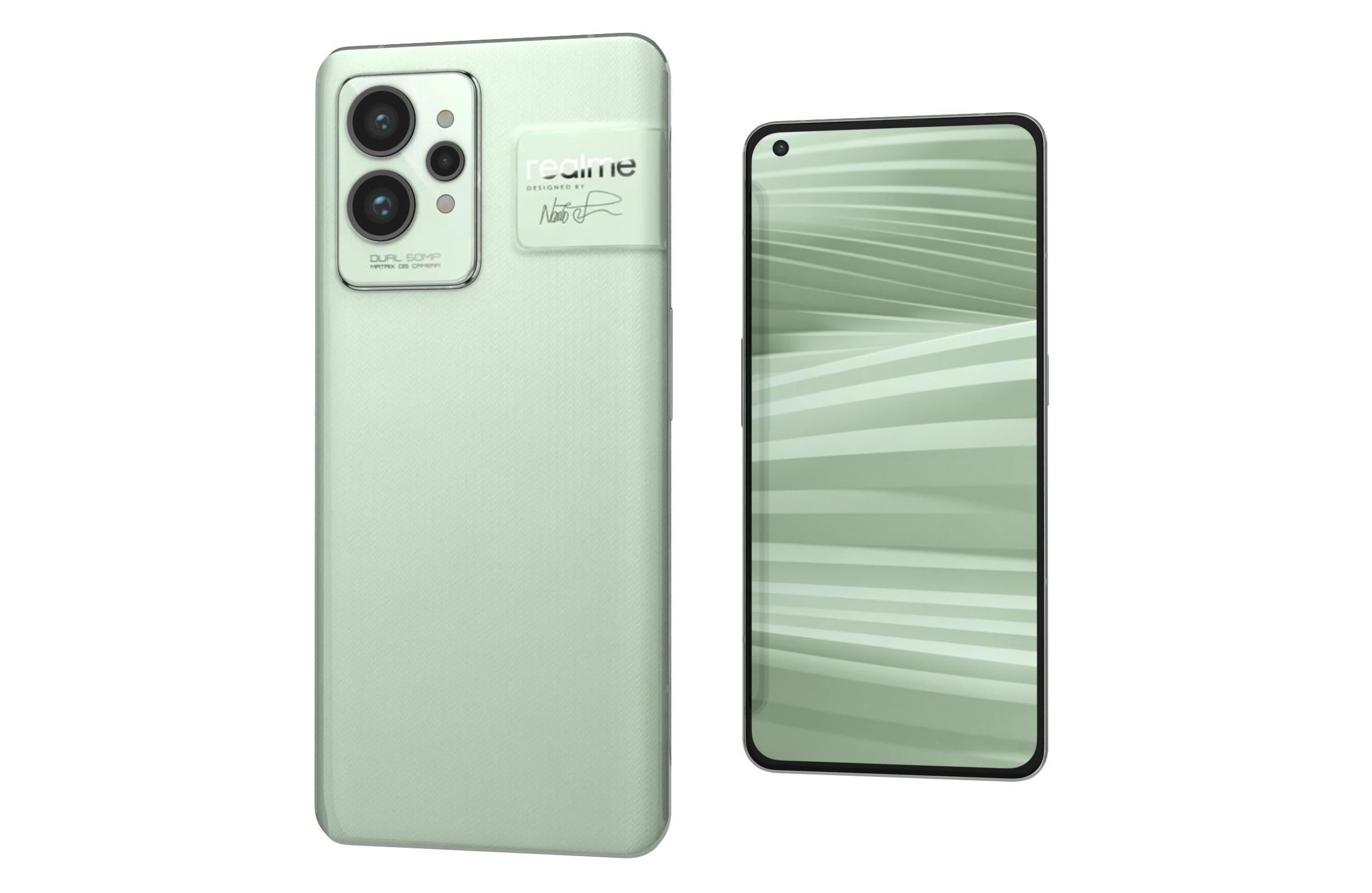 Realme 9 GT2 Pro Green 3D model_7