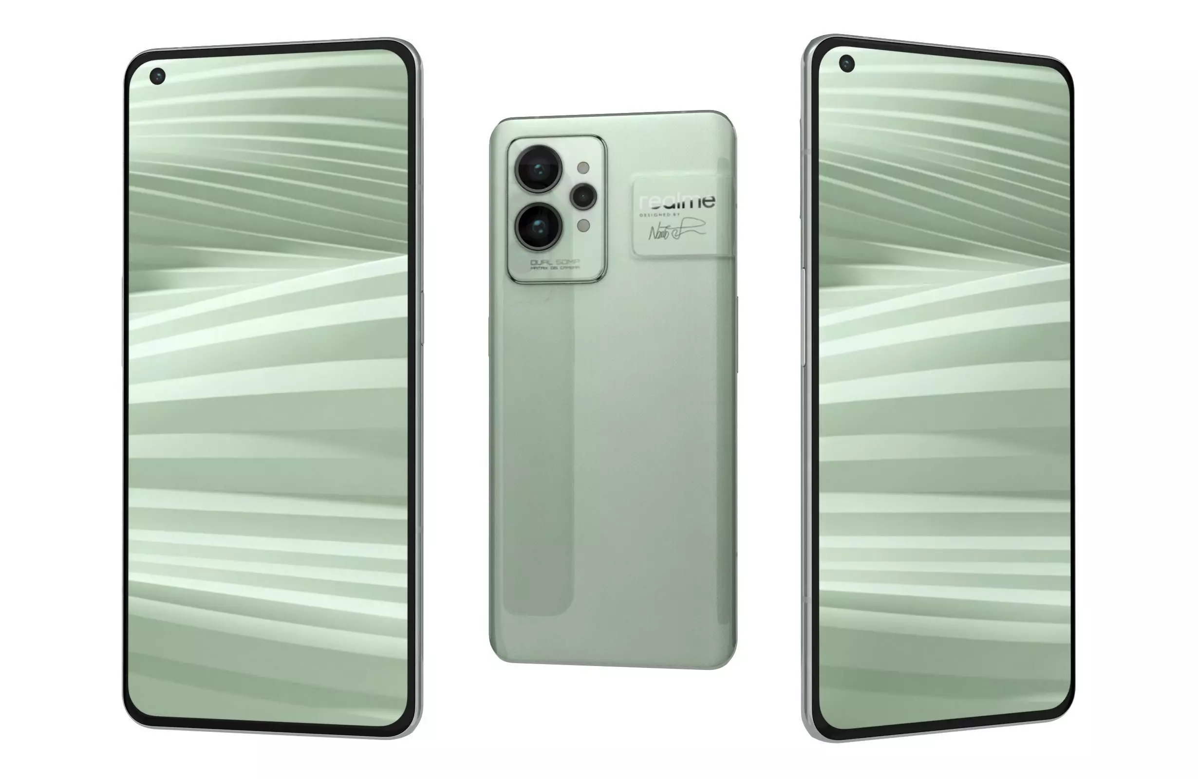 Realme 9 GT2 Pro Green 3D model_0