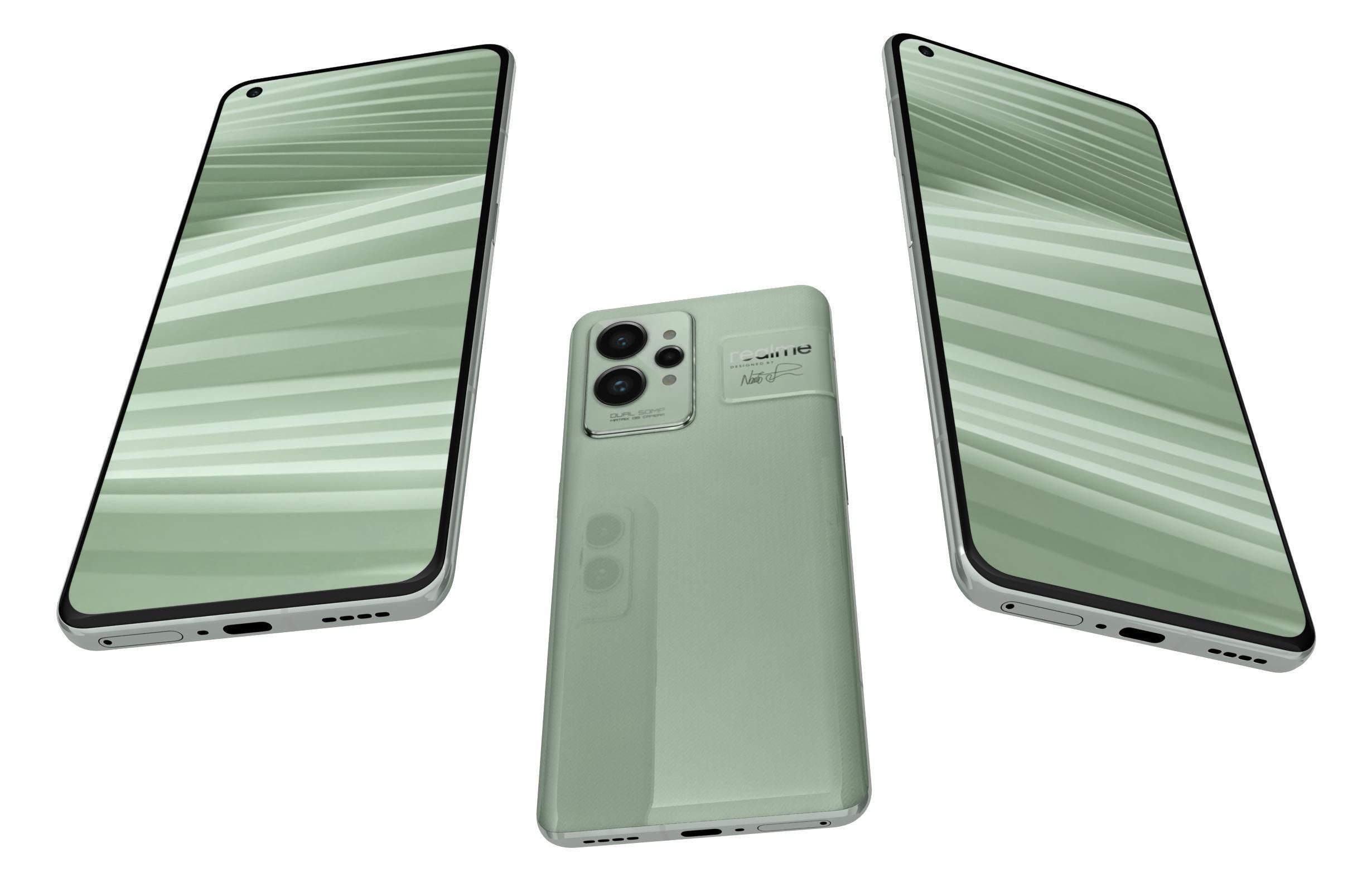 Realme 9 GT2 Pro Green 3D model_2